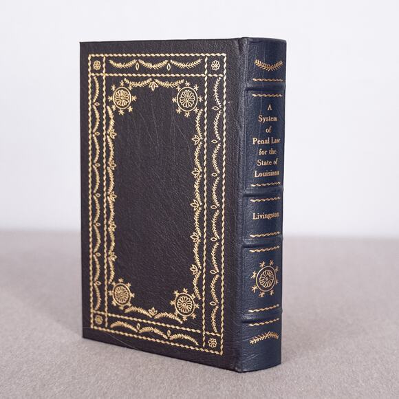 A System of Penal Law for the State of Louisiana Legal Classics Library Leather - Picture 3 of 13